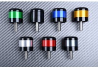Pair of bar end caps specific for many KAWASAKI