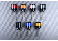 Pair of bar end caps specific for many TRIUMPH