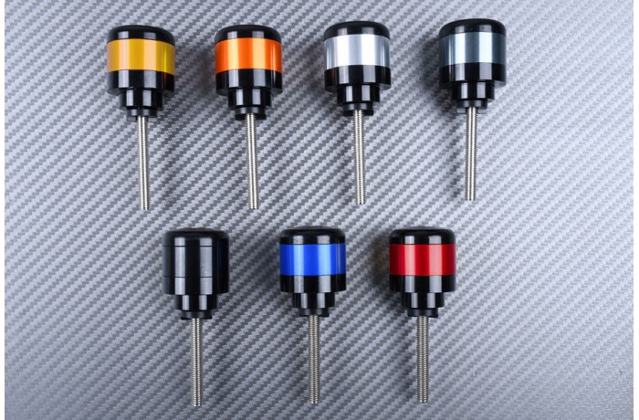 Paar spezifische Lenkerendkappen zahlreicher HONDA