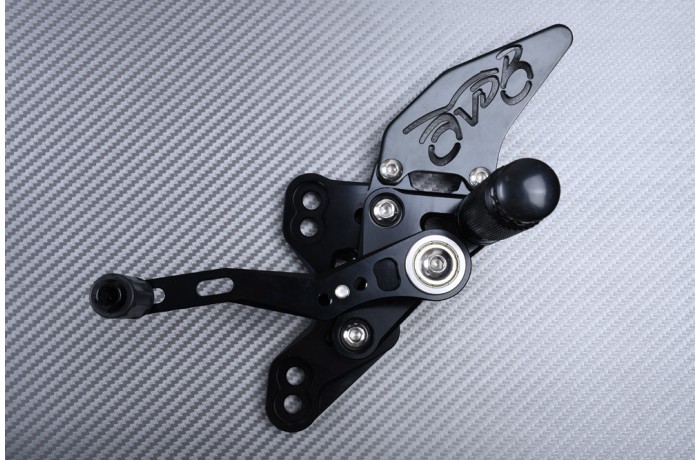Estriberas Retrasadas AVDB HONDA CB650R / CBR 650 R 2019 - 2024 Estriberas Retrasadas AVDB HONDA CB650R / CBR 650 R 2019 - 2024