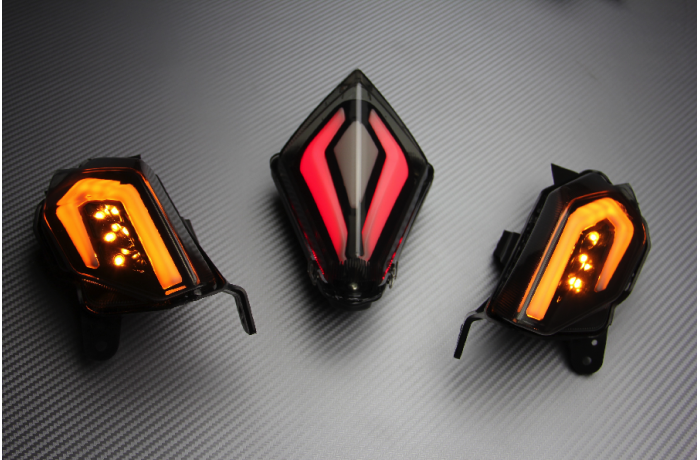 LED Tail Light + Front and Rear Turn Signals YAMAHA TMAX 530 2012 - 2016 LED Tail Light + Front and Rear Turn Signals YAMAHA TMAX 530 2012 - 2016