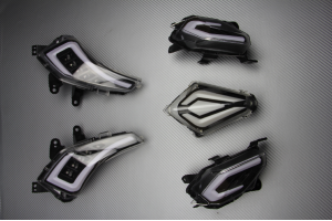 PACK Feu + Clignotants Avant - Arrière Double Fonction YAMAHA TMAX 530 2012 - 2016