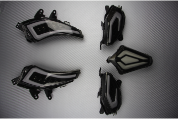 PACK Feu + Clignotants Avant - Arrière Double Fonction YAMAHA TMAX 530 2012 - 2016