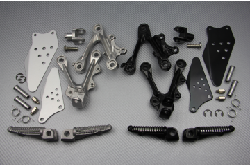 Platines repose pieds Avant KAWASAKI ZX6R 636 2009 - 2021