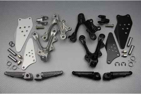 Platines repose pieds Avant KAWASAKI ZX6R 636 2009 - 2021