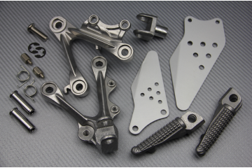 Platines repose pieds Avant KAWASAKI ZX6R / 636 2009 - 2023 Platines repose pieds Avant KAWASAKI ZX6R / 636 2009 - 2023