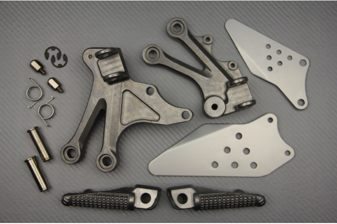 Platines repose pieds Avant KAWASAKI ZX10R 2004 - 2005