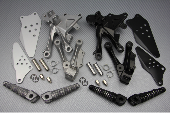 Platines repose pieds Avant KAWASAKI ZX10R 06 / 10