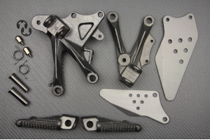 Platines repose pieds Avant KAWASAKI ZX10R 2006 - 2010