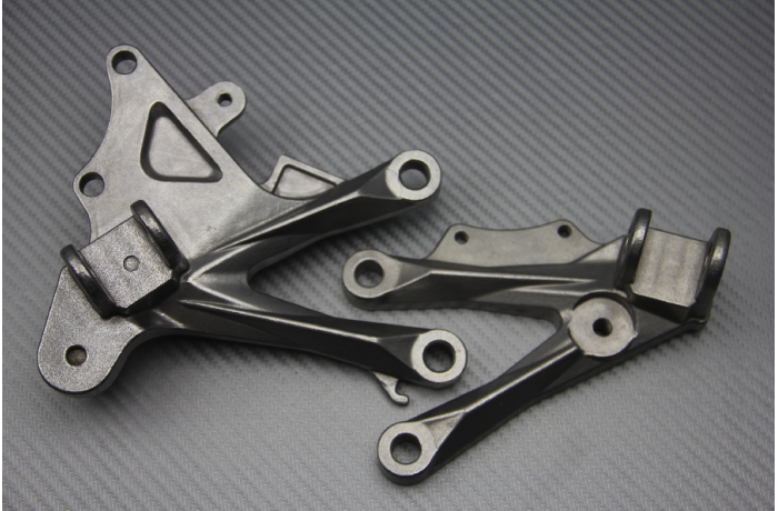 Platines repose pieds Avant KAWASAKI ZX10R 2006 - 2010