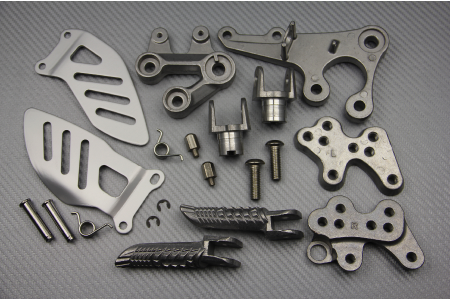 Platines repose pieds Avant Suzuki GSXR 1000 2005 - 2008