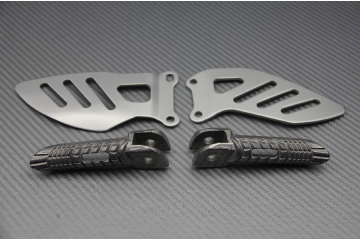 Platines repose pieds Avant Suzuki GSXR 1000 2005 - 2008 Platines repose pieds Avant Suzuki GSXR 1000 2005 - 2008