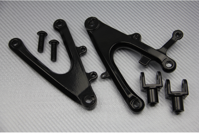 Pareja de estriberas reposapiés delanteras YAMAHA YZF R1 2004 - 2006