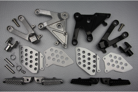 Pareja de estriberas reposapiés delanteras HONDA CBR 600 RR 2003 - 2006