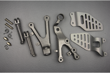 Pareja de estriberas reposapiés delanteras YAMAHA YZF R6 2006 - 2024