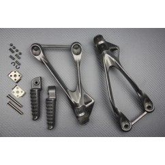 Pareja de estriberas reposapiés traseras KAWASAKI ZX6R / 636 2005 - 2008