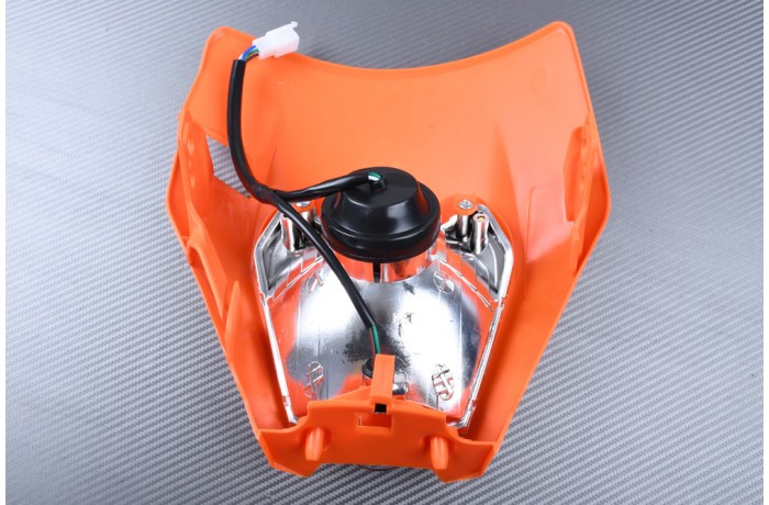 PACK Muso frontale cupolino + Fanale molto KTM