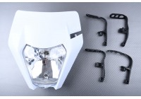 PACK Muso frontale cupolino + Fanale STREET BIKE / OFF ROAD / SM