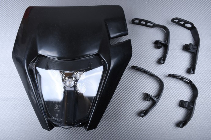PACK Tête de fourche + Optique à LED nombreuses KTM