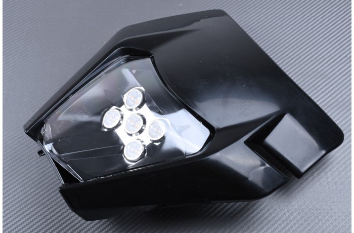 PACK Tête de fourche + Optique à LED nombreuses KTM
