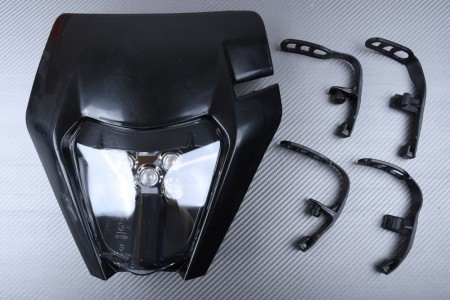 PACK Tête de fourche + Optique à LED STREET BIKE / OFF ROAD / SM
