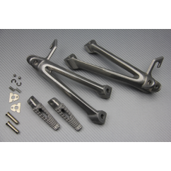 Platines repose pieds Arrière SUZUKI GSXR 600 750 06 / 07 & TRIUMPH
