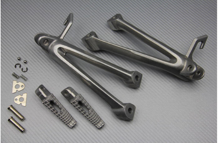 Platines repose pieds Arrière SUZUKI GSXR 600 / 2006 / 750 2006 - 2007 / TRIUMPH Platines repose pieds Arrière SUZUKI GSXR 600 / 2006 / 750 2006 - 2007 / TRIUMPH