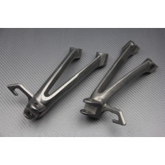 Platines repose pieds Arrière SUZUKI GSXR 600 750 06 / 07 & TRIUMPH