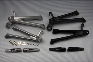 Pareja de estriberas reposapiés traseras SUZUKI GSXR 600 / 750 / 1000 2009 - 2016  SIMPLE POT