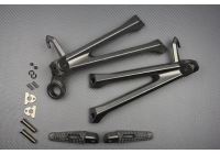 Pareja de estriberas reposapiés traseras SUZUKI GSXR 600 / 750 / 1000 2009 - 2016  SIMPLE POT