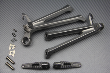 Pareja de estriberas reposapiés traseras SUZUKI GSXR 600 / 750 / 1000 2009 - 2016 SIMPLE POT Pareja de estriberas reposapiés traseras SUZUKI GSXR 600 / 750 / 1000 2009 - 2016 SIMPLE POT