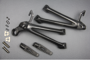 Pareja de estriberas reposapiés traseras SUZUKI GSXR 600 / 750 2008 - 2010 Pareja de estriberas reposapiés traseras SUZUKI GSXR 600 / 750 2008 - 2010