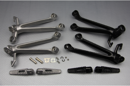 Platines repose pieds Arrière SUZUKI GSXR 1000 2005 - 2006