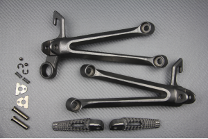 Pareja de estriberas reposapiés traseras SUZUKI GSXR 1000 2005 - 2006