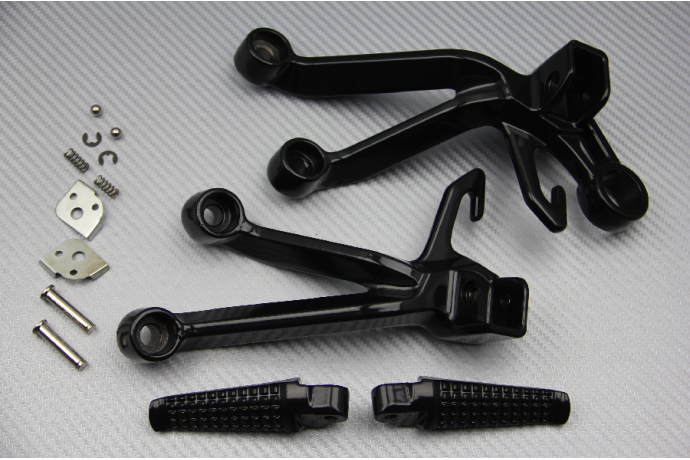 Platines repose pieds Arrière SUZUKI GSXR 600 / 750 / 1000 1996 - 2005 Platines repose pieds Arrière SUZUKI GSXR 600 / 750 / 1000 1996 - 2005