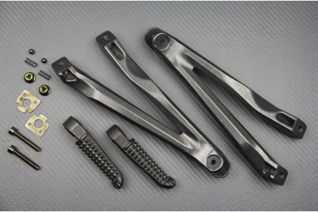 Pareja de estriberas reposapiés traseras YAMAHA YZF R1 2004 - 2008