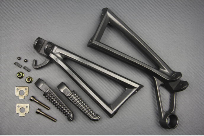 Platines repose pieds Arrière YAMAHA YZF R6 2003 - 2005 Platines repose pieds Arrière YAMAHA YZF R6 2003 - 2005