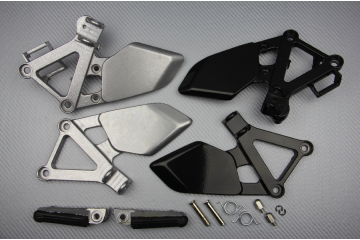 Pareja de estriberas reposapiés delanteras HONDA CBR 250 1988 - 1989