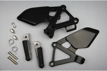 Pareja de estriberas reposapiés delanteras HONDA CBR 250 1988 - 1989