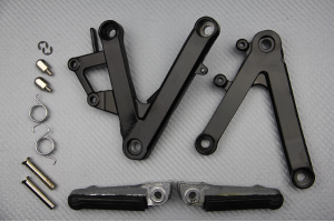 Pareja de estriberas reposapiés delanteras HONDA CBR 250 RR 1990 - 1997