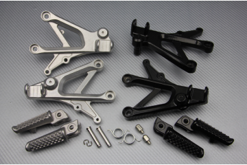 Pareja de estriberas reposapiés delanteras HONDA CBR 600 F / F4 / FI / FS 1999 - 2006