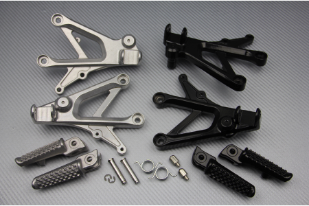 Pareja de estriberas reposapiés delanteras HONDA CBR 600 F / F4 / FI / FS 1999 - 2006