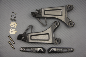 Pareja de estriberas reposapiés traseras HONDA CBR 600 RR 2003 - 2004