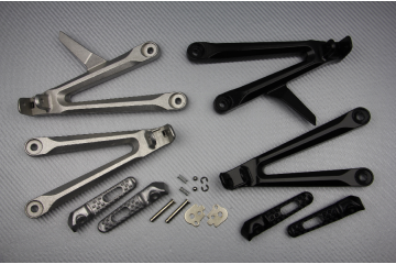 Pareja de estriberas reposapiés traseras HONDA CBR 600 RR 2005 - 2006