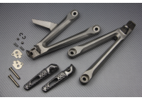Pareja de estriberas reposapiés traseras HONDA CBR 600 RR 2005 - 2006