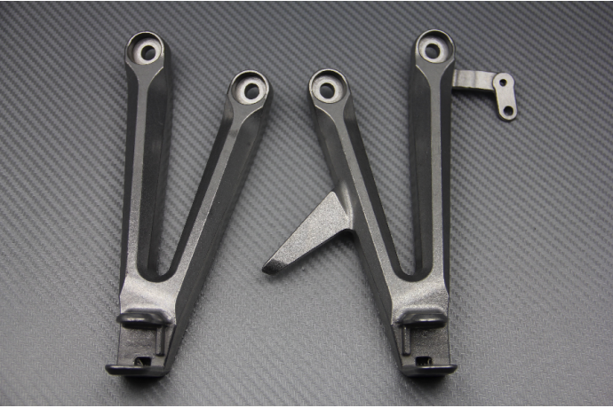 Pareja de estriberas reposapiés traseras HONDA CBR 1000 RR 2004 - 2007 Pareja de estriberas reposapiés traseras HONDA CBR 1000 RR 2004 - 2007