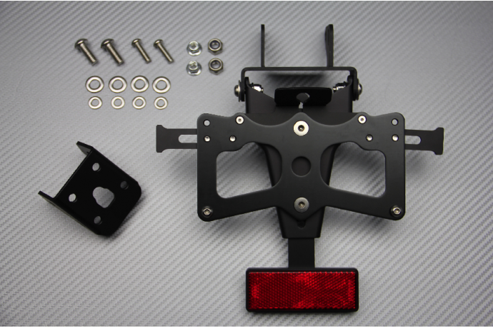Support de plaque KAWASAKI ZX6R / ZX10R 2008 - 2018