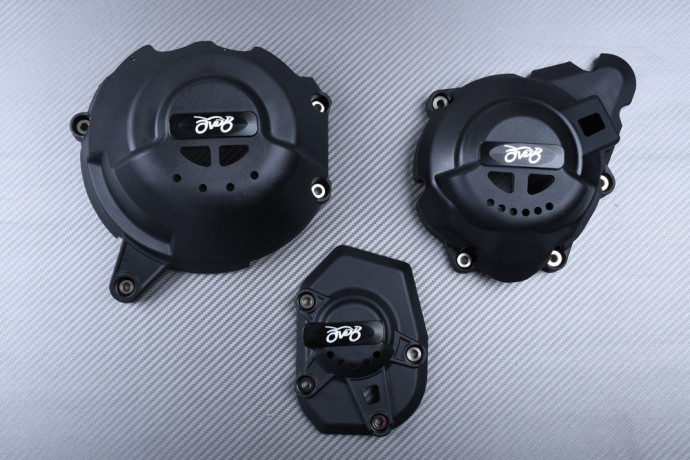 Getriebe Sturzpad KIT KAWASAKI Z1000 / Z1000R / Z1000SX / VERSYS & Ninja 1000 SX 2010 - 2021