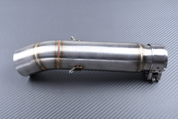 Tube intermédiaire / Mid Pipe pour échappement HONDA Hornet 600 & CBR 600 F 2007 - 2014 Tube intermédiaire / Mid Pipe pour échappement HONDA Hornet 600 & CBR 600 F 2007 - 2014
