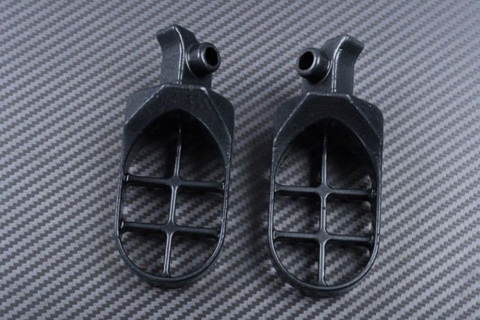 Pair of dirtbike footrests HONDA XR & CRF 50 / 70 / 80 / 100 / 150 R / F 1985 - 2009 Pair of dirtbike footrests HONDA XR & CRF 50 / 70 / 80 / 100 / 150 R / F 1985 - 2009